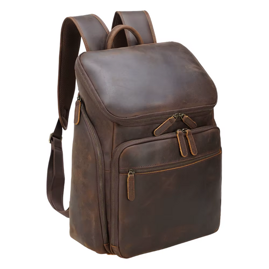 Laptop Leather Backpack | DALVIK