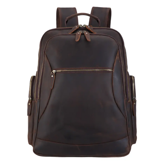 Large Capacity Leather Backpack | PROVO