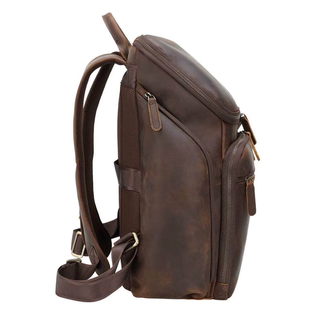 Laptop Leather Backpack | DALVIK