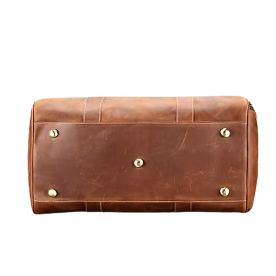 Weekender Travel Leather Duffle Bag | BEAUFORT