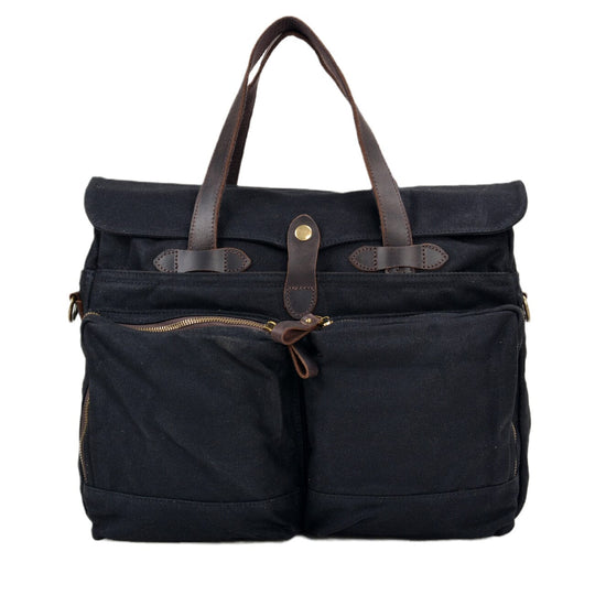 Canvas Shoulder Tote Bag  | SALT LAKE