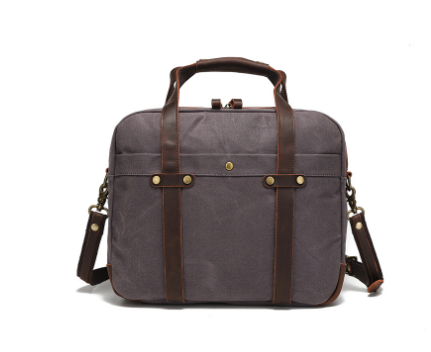 Canvas Laptop Messenger Bag | ASHVILLE