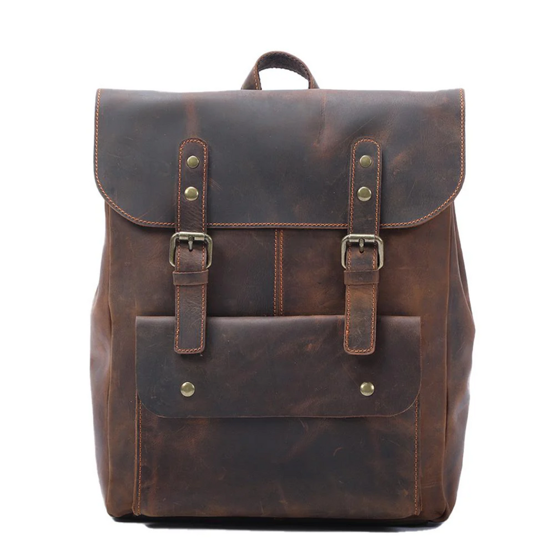 Vintage Leather Backpack | TROSA