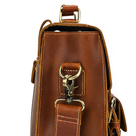 Leather Convertible Backpack | GIRONA