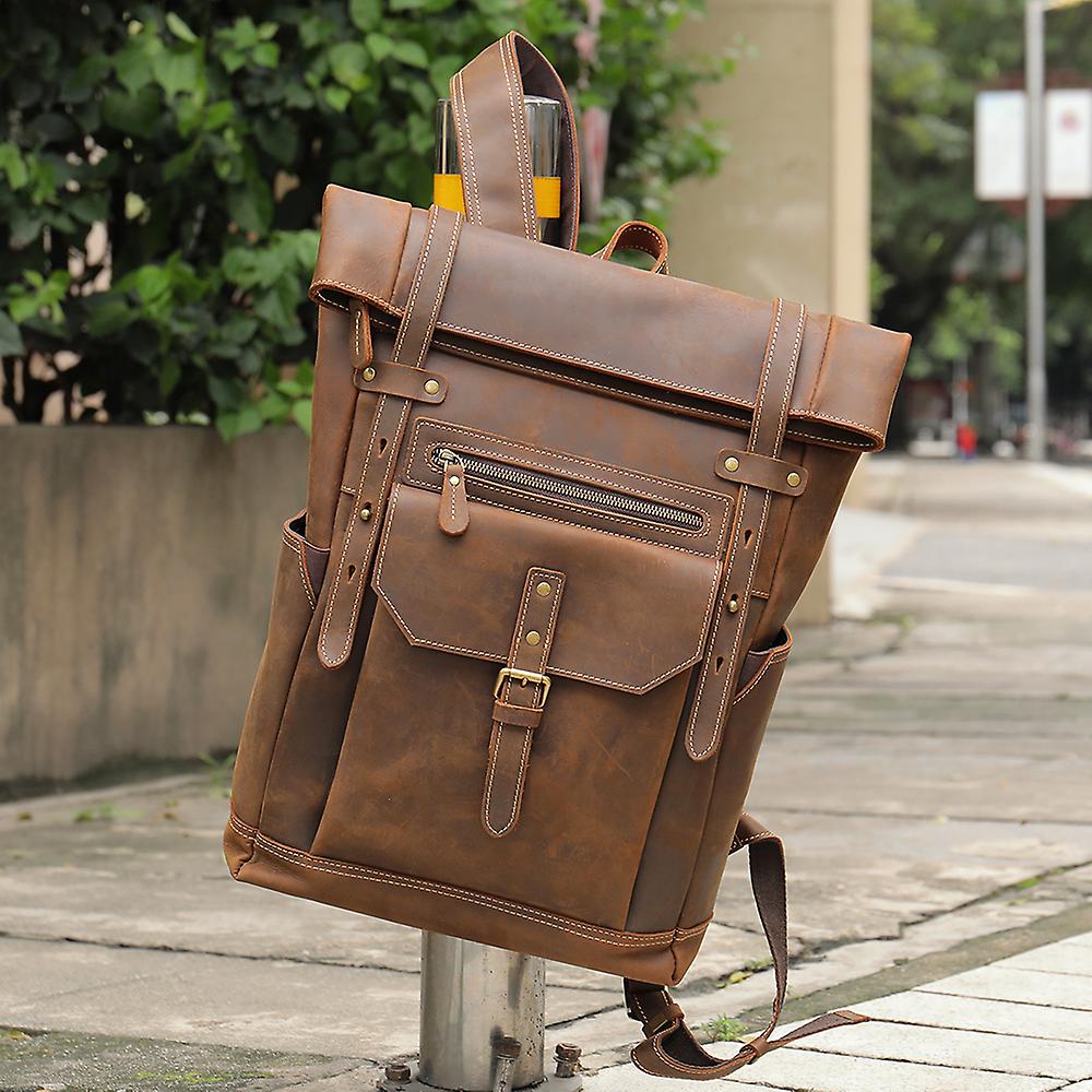 Men's Leather Rucksack | NYON