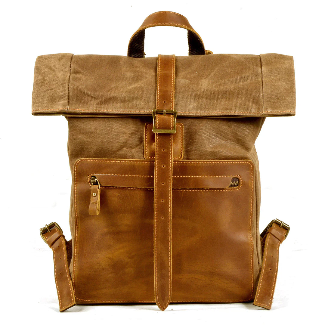 Waxed Canvas Rucksack | LISBON