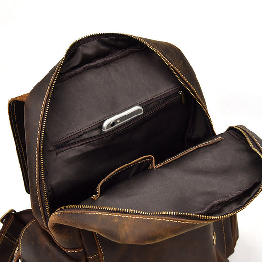 Leather Rucksack Womens | ALMERIA