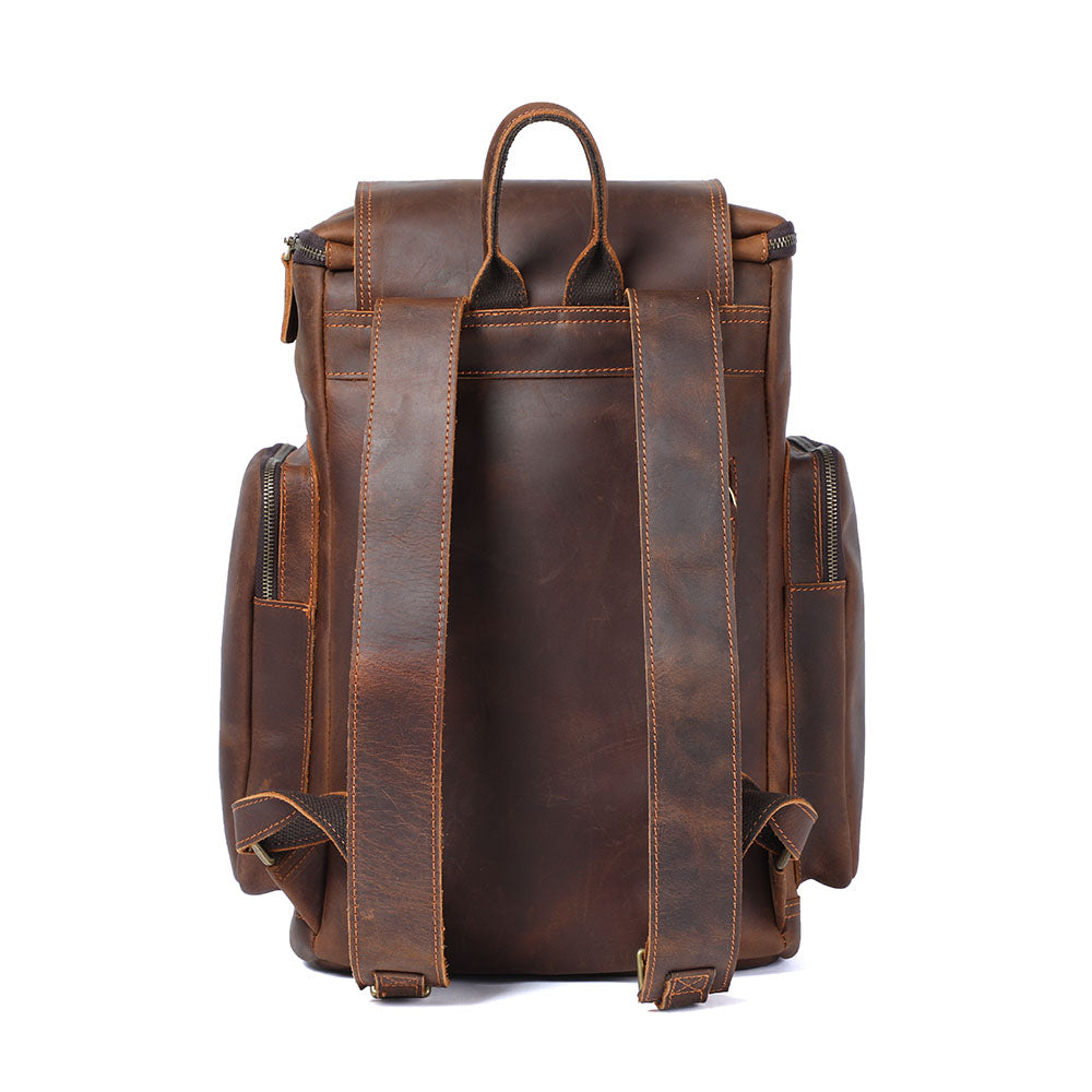 Leather Laptop Backpack | KALMAR