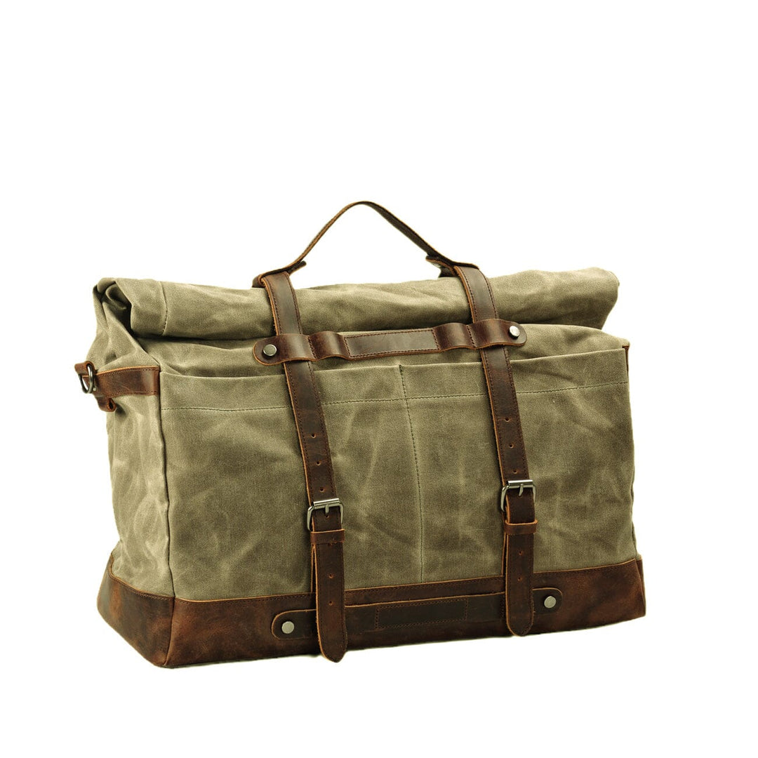 Waxed Canvas Duffle Bag | HALTI