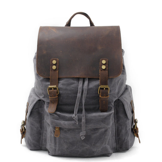 Waxed Canvas Backpack | COPENHAGEN