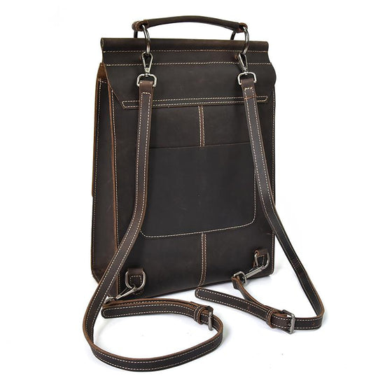 Leather Rucksack Handbag |  OLDEN